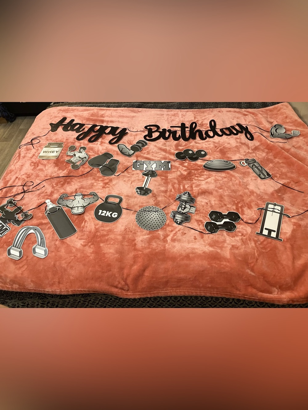Workout/Gym Rat Birthday Decor